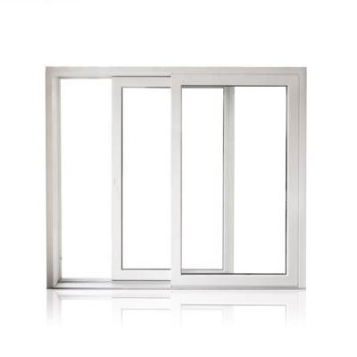 China High Quality Interior Window Folding Upvc Sliding Screen Design PVC Profile Windows for sale