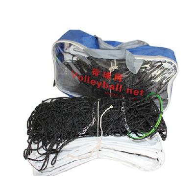 China Factory Supply Durable Beach PE PP Nylon Standard Volleyball Net for sale