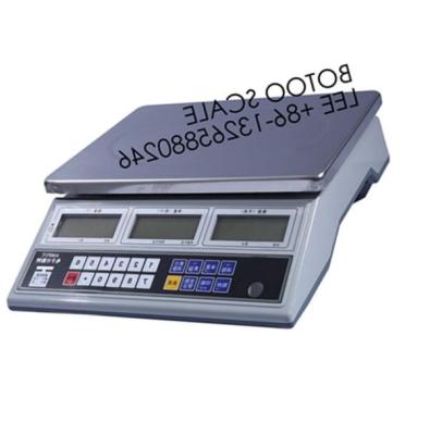 China die 6kg- kalibrieren x 0.1g-Digital Tischplatten-Skala, die Druck-Einheitsumwandlung RS-232 der Skala Bt-417 zählt zu verkaufen