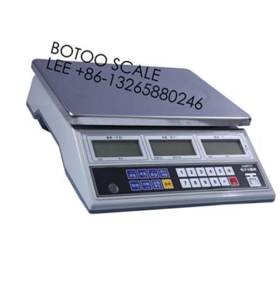 China 15kg x0.5g Bt-417 que cuentan las balanzas de Digitaces de la escala sobrecargan el límite que advierte RS-232 en venta