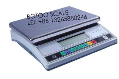 China kalibrieren elektronische wiegende Balance 3kg/0.1g mit Druck RS-232 zu verkaufen