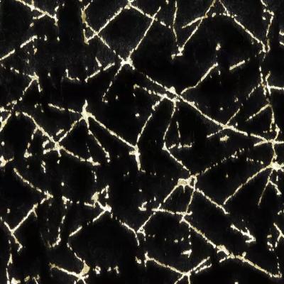 China Best Sellers Hot Selling Chiffon Velvet Glitter Print Fabric Simple Casual Velvet Burnout Fabric Shrink-Resistant for sale