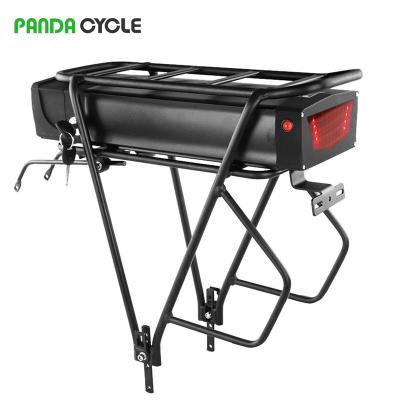 China Rechargeable Rear Rack Electric Bicycle Battery 18650 Cell Pack 36v 48v 20ah Li-ion Battery for Electric Bike E-bike Motorcycle 430*160*90mm for sale