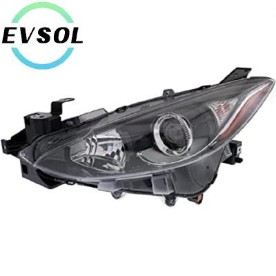 China Cool Lighting System BKC3-51-040AA Fast Direct Auto Headlight Car Factory Head Lamp Yellow USA Model Led Headlamp For Mazda 3 2014 2015 for sale