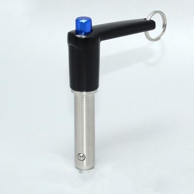 China Stainless Steel On The Handle Quick Release L Type Ball Lock Stock Stainless Steel Pins for sale