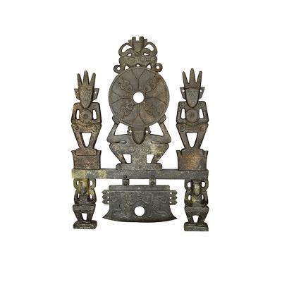 China China New Product Archaic Craft Finely Carved Complicated Combiner Marble Combiner Gift Music Combiner for sale