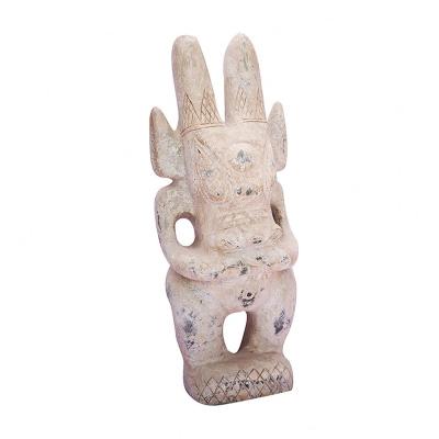 China Creative China Hongshan Culture Ornaments Character Sculpture Sun People Made With Jade for sale