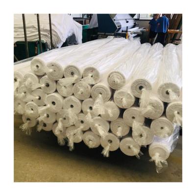 China Cheap wholesale white 100% polyester fabric rolls antistatic per meter price bed sheet fabric for sale