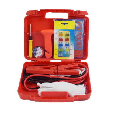 China Portable 7 Pieces Vehicle Emergency Handheld Kit For Vehicle First Aid Tool Kit Rescue Tool Integrated Combination Set for sale