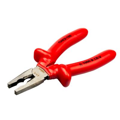 China MULTI FUNCTIONAL COMBINATION PLIERS WITH ELECTRICALLY - THE INSULATED ELECTRIC HANDLE COMBINATION PLIERS for sale