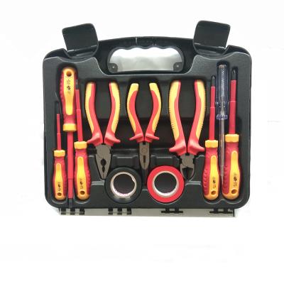 China Comfortable Handle 11pcs Low Price Electrician Insulated Screwdriver Tools High Quality Set for sale