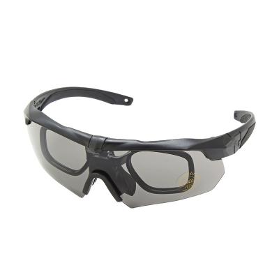 China TR90 Amazon best-selling shooting bulletproof military version outdoor military fan glasses cycling equipment for technical shooting for sale