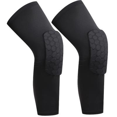 China Amazon Best Seller Universal Knee Compression Sleeves Basketball Volleyball Knee Pads Compression Leg Sleeve Soccer For Adult for sale