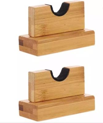 China Amazon Best Seller Baseball Bat Rack Display Rack Solid Wood Vertical Wall Mount Bracket For Baseball Bat Tennis Hockey Sticks for sale