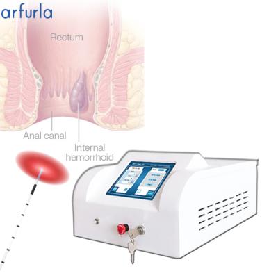 China Skin Tightening Diode Laser For Anal Piles / Hemorrhoid, Fistula, Radial Crack 15W 30W Fiber With 980nm for sale