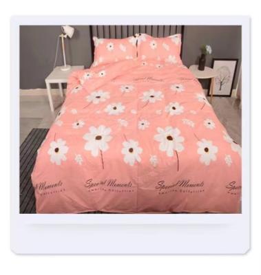 China Flower Plant Anti-Static Cheap Custom Comforter Bedding Sets Cover for sale