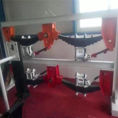 China German Type Trailer Tri Axle Trailer Parts Mechanical Suspension for sale