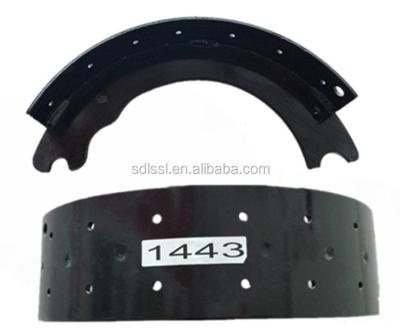 China Steel Trailer Axle Brake System Parts Semi Truck Heavy Duty Brake Shoes for sale