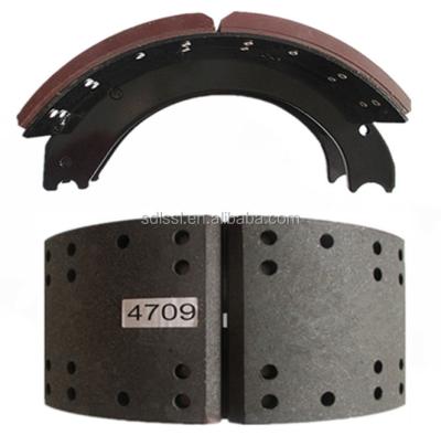 China Brake shoe assembly for trailer factory sale 4707 brake shoe for rear axle for sale