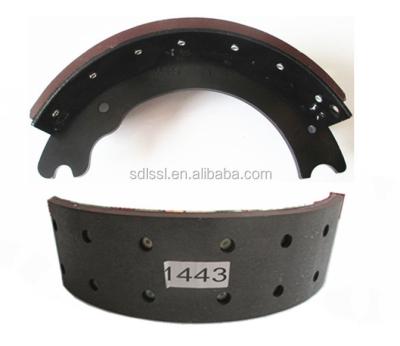 China brake shoe assembly for trailer for trailer rear axle 1443 brake shoe for sale