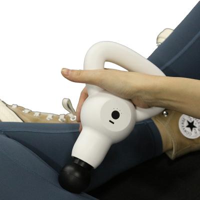 China Slimming Body Shaping Hot New Portable Lithium Battery Mini Product Professional Handheld Massage Gun Logo for sale