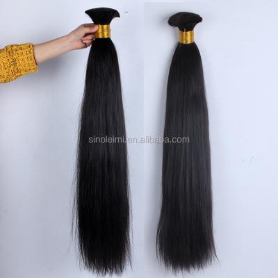 China Unprocessed Virgin Remy Human Hair Long Cuticle Length Chinese Human Hair Volume Unprocessed Double Drawn Straight Human Hair for sale