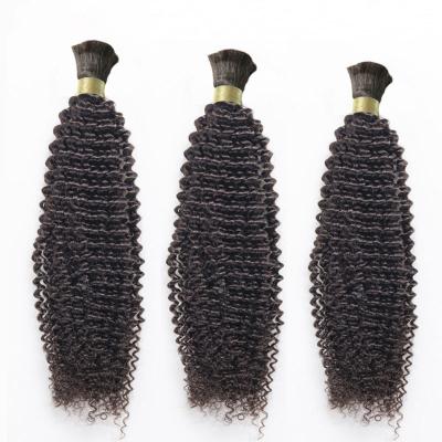 China Curly Raw Natural Indian Hair Kinky Curly Hair Volume For African Women for sale