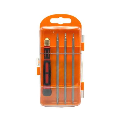 China A variety of styles can be used interchangeably 6 in 1 bit screwdriver set plastic case tools for sale