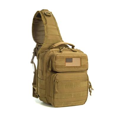 China Waterproof High Quality Tactical Military Sling Bag Tactical Chest Bag Waist Bag for sale