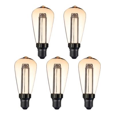 China Retro Vintage E26 E27 Base 1W ST45 Led Filament Bulb Lamp For Decoration for sale