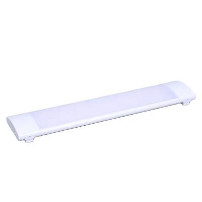 China Alloy+PC Aluminum COVER 5 Years Warranty PC Aluminum Diffuser Body Classroom Desk 2-5 Feet Flash 3CCT Led Ceiling Free Batten Linear 24w 36w 48w for sale