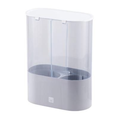 China Modern Plastic Cup Holder Automatic Paper Cup Holder Household Water Dispenser Wall Mounted Paper Cup Storage Holder for sale