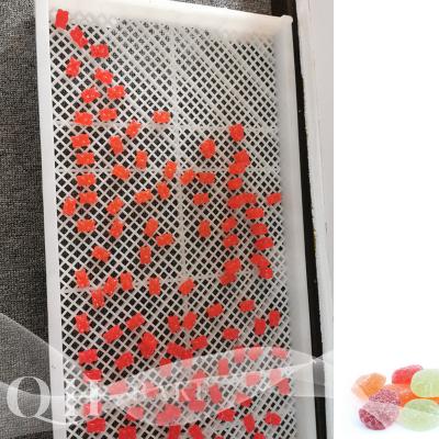 Cina 810mm Perforated Baking Tray Plastic Shallow Basket gummy candy plastic drying tray in vendita