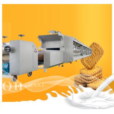 China Automatic cracker biscuit making machine nutritious milk biscuit machine high calcium biscuits making machine for sale