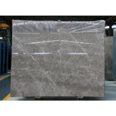 China Customized Polished Gray Polished Wholesale Gray Marble Slab Modern Marble Slab for sale