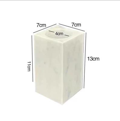 China OEM Customized Casual Wholesale Luxury Marble Vases For Flowers for sale