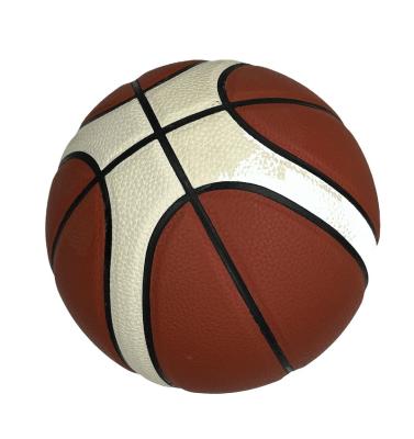 China Sports Goods Factory Direct Wholesale Basketball Equipment Custom Size 7 Machine Shooting Basketball for sale