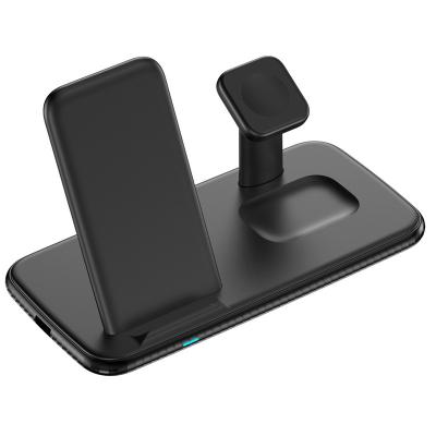 China Tablet 3 in 1 Multifunctional Fast Phone Charger Wireless Charging Dock Wireless Charger for Mobile Phone for sale