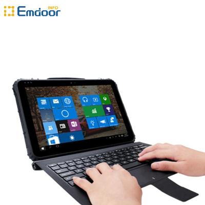 China 1920*1200 CE CCC IP65 Waterproof Screen Intel Atom X5-Z8350 Windows 10 Iot IPS 12.2 Inch Laptop Fully Rugged Tablet 2 in 1 for sale