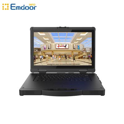 China Fingerprint Recognition 14 Inch Core i5 Fully Rugged Laptop With GPS For Industrial for sale