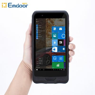 China Emdoor 6 Inch IP67 Rugged Handheld Tablet With 1D 2D Barcode Scanner Windows 10 Pdas Handheld Terminal for sale