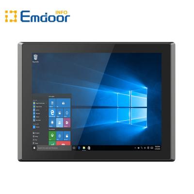 China Aluminum Alloy DDR3 4GB 15 Inch DC 9-36V IP65 Capacitive Front Panel Industrial Tablet Computer for sale