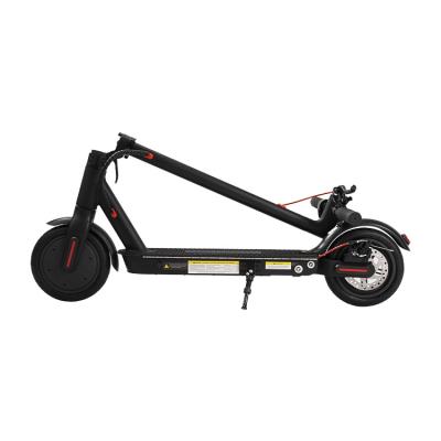 China Unisex 8.5 Inch Tire Motor 300w 2 wheel Kick Folding Adults 150kg electric scooter  with rear disc brake for sale