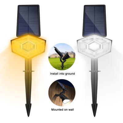 China Professional Outdoor Garden Lights Landscape Yard Lawn Light Garden Stigma Wall Pillar Solar Powered Led Lamp for sale