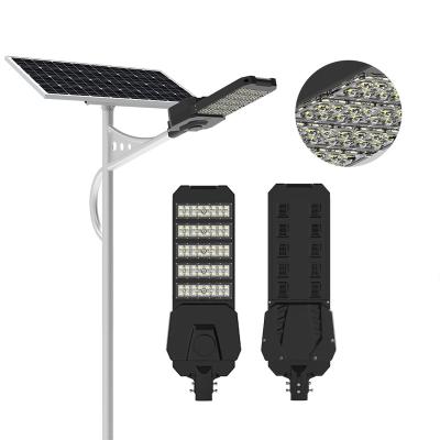 China High Way Aurora Led Solar Street Light All In Two Panel 60W 80W 120W High Bright Solar Street Light for sale