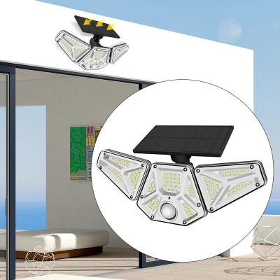 China IP 65 Square Solar Luxury Outdoor Wall Lights New Design Courtyard Garden Park Solar Light Solar Wall Light With Motion Sensor for sale