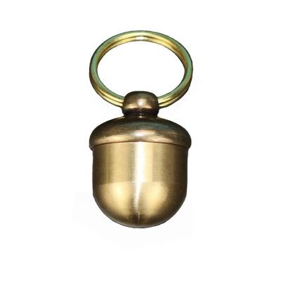 China Brass Multifunctional Hanging Moisture Proof Pill Pill Key Gift Outdoor Tools Souvenir Chian Accessory Outdoor Rise Hunting Storage Box for sale