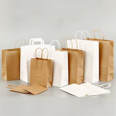 China Biodegradable Luxury Custom Tea Filter Bag Handle Kraft Paper Handbag Tote Bags for sale