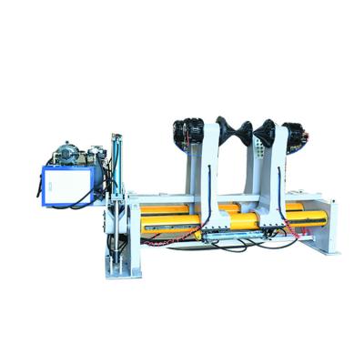 China High Effieciency High Definition Flexo Ink Printing Slotting Carton Box Shaftless Mill Roll Holder for sale