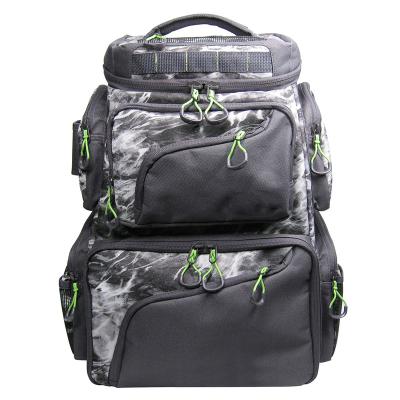 China UNIVERSAL Heavy Duty Outdoor Large Fishing Tackle Backpack Lure Waterproof Bag For Fishing for sale